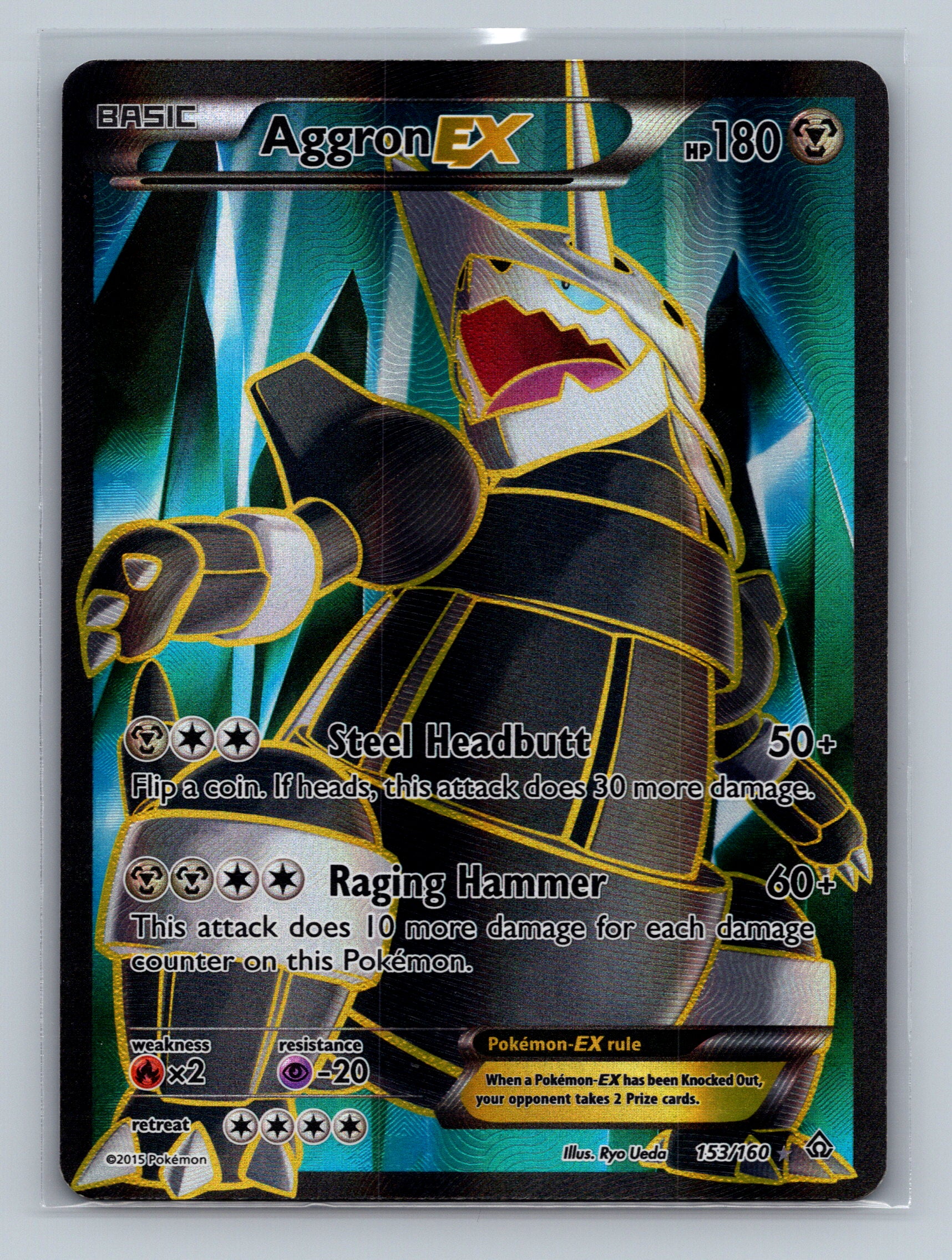 Aggron EX (153 Full Art)