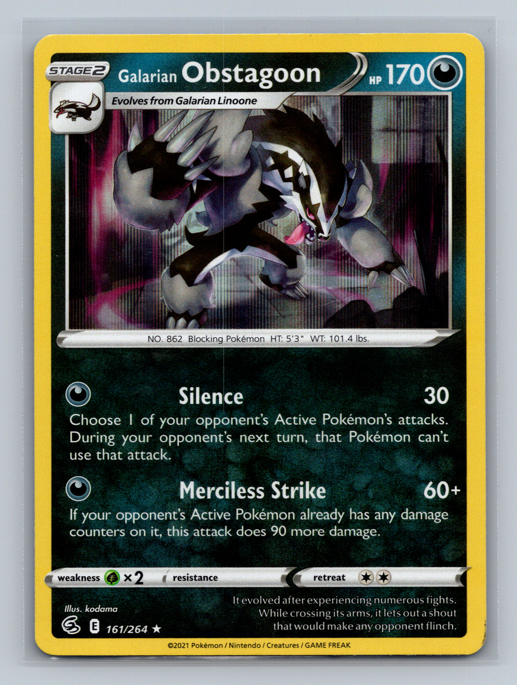 Galarian Obstagoon