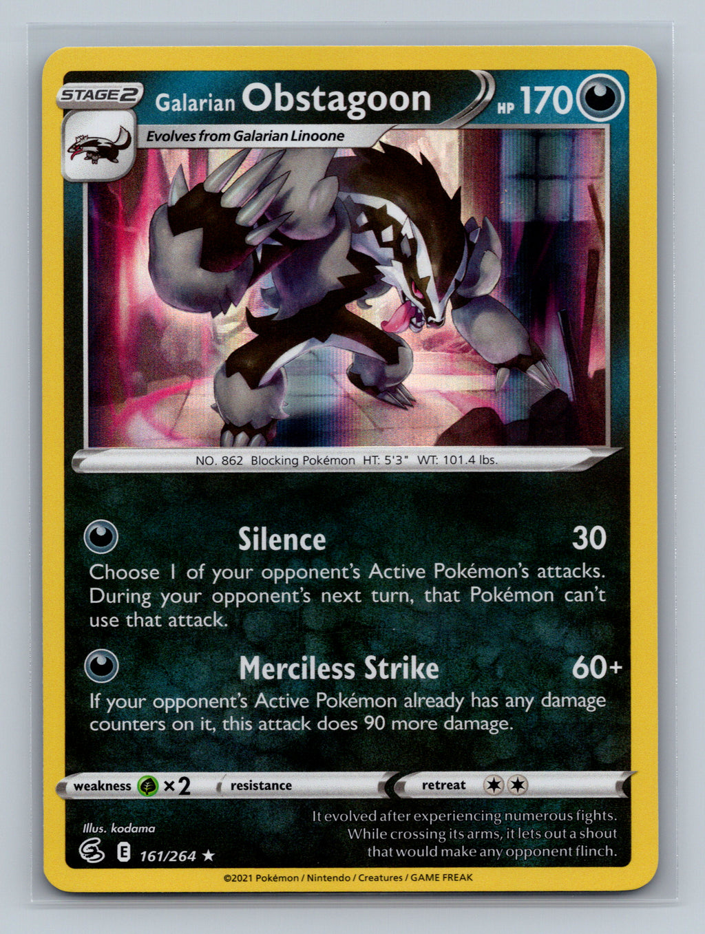 Galarian Obstagoon