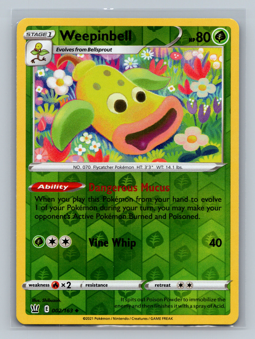 Weepinbell