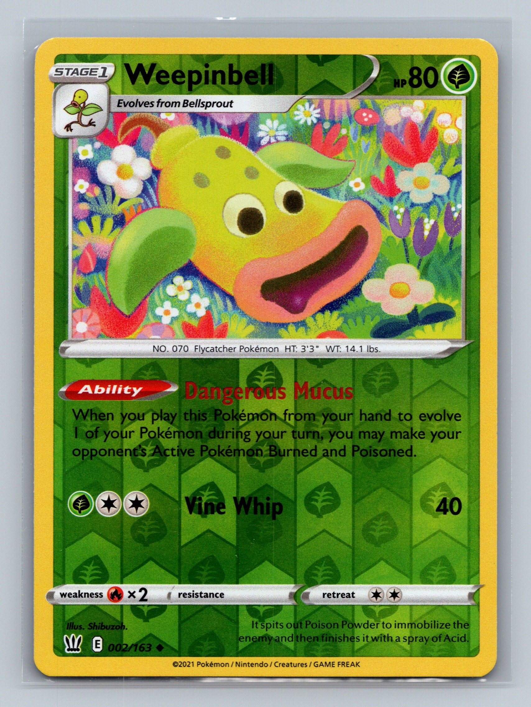 Weepinbell
