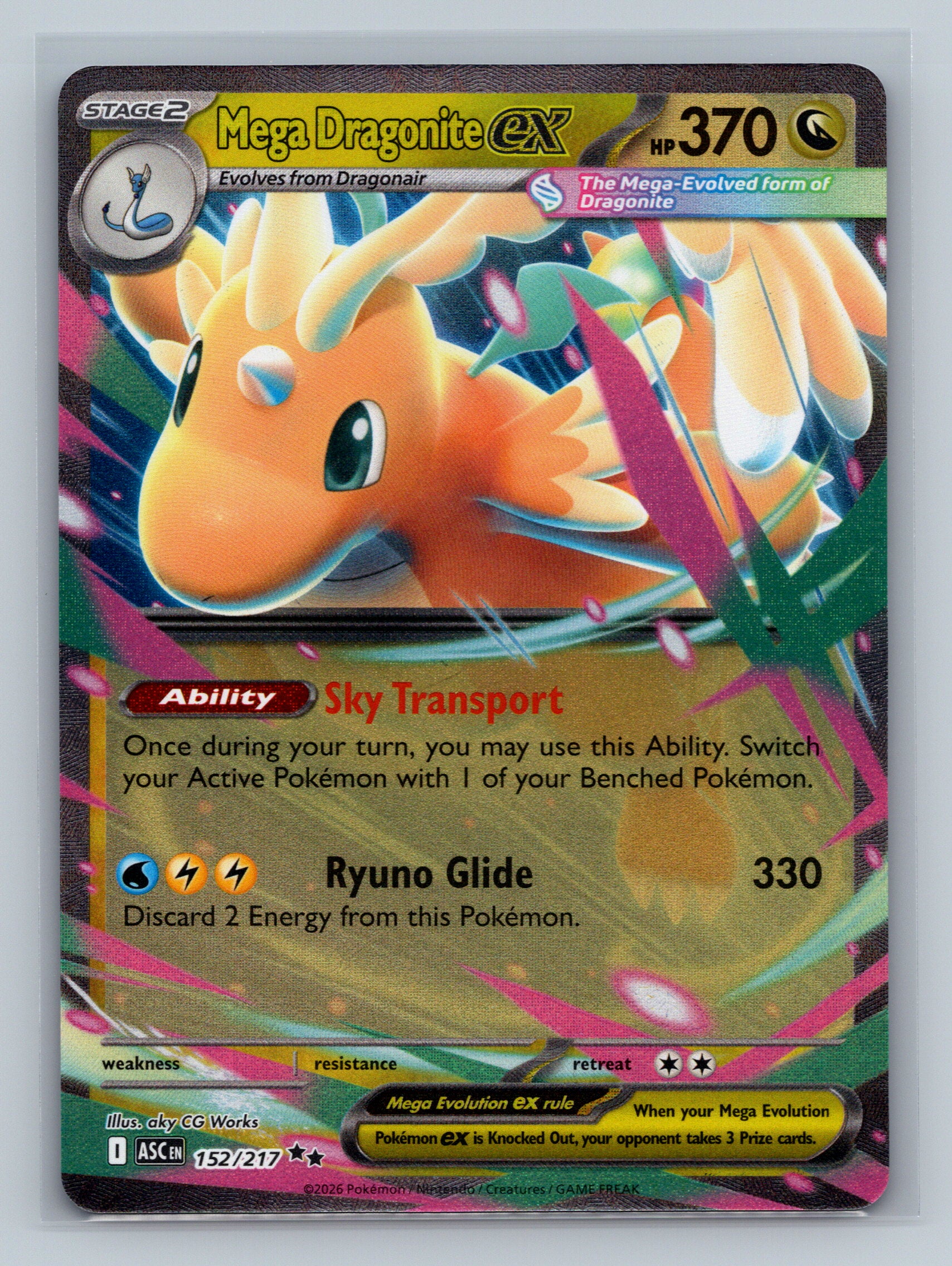 Mega Dragonite ex - 152/217