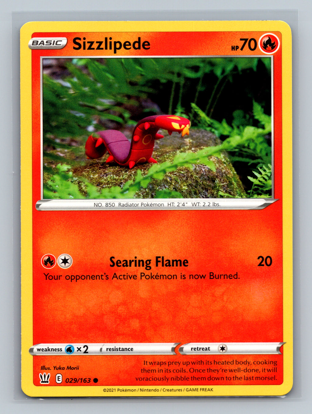 Sizzlipede