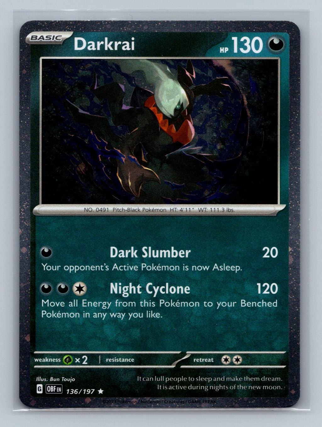Darkrai (Cosmos Holo)