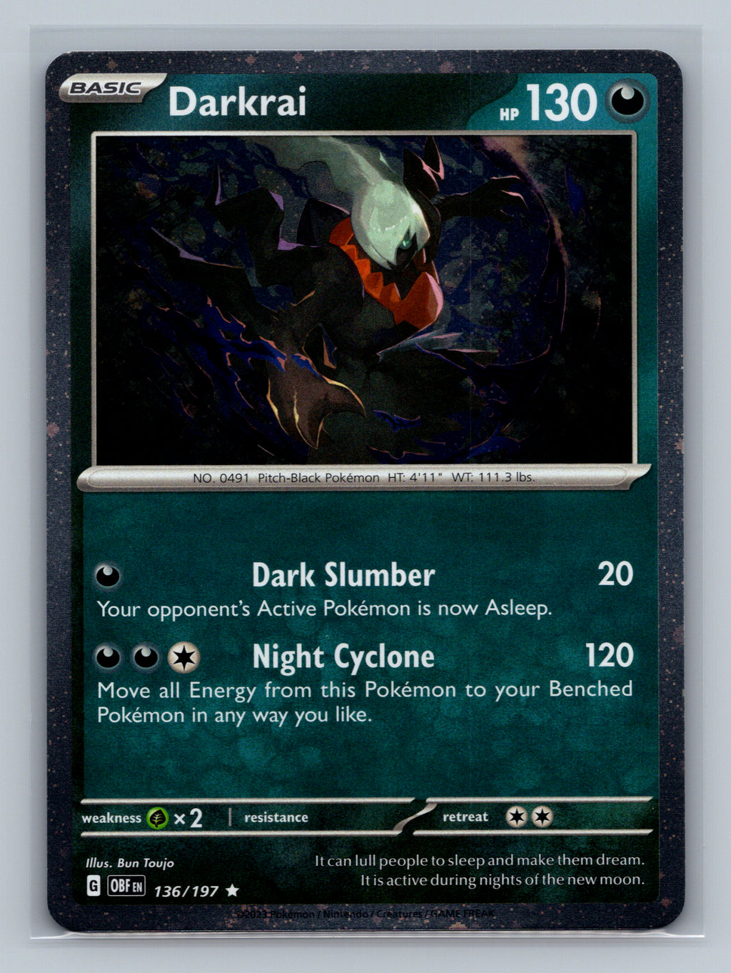 Darkrai (Cosmos Holo)