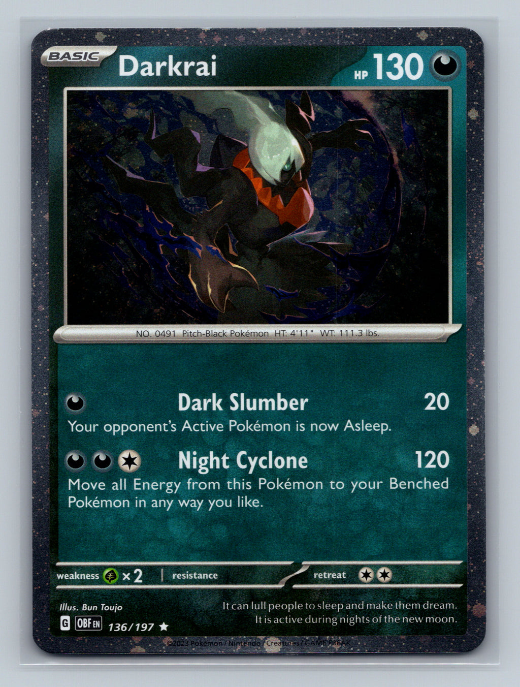 Darkrai (Cosmos Holo)