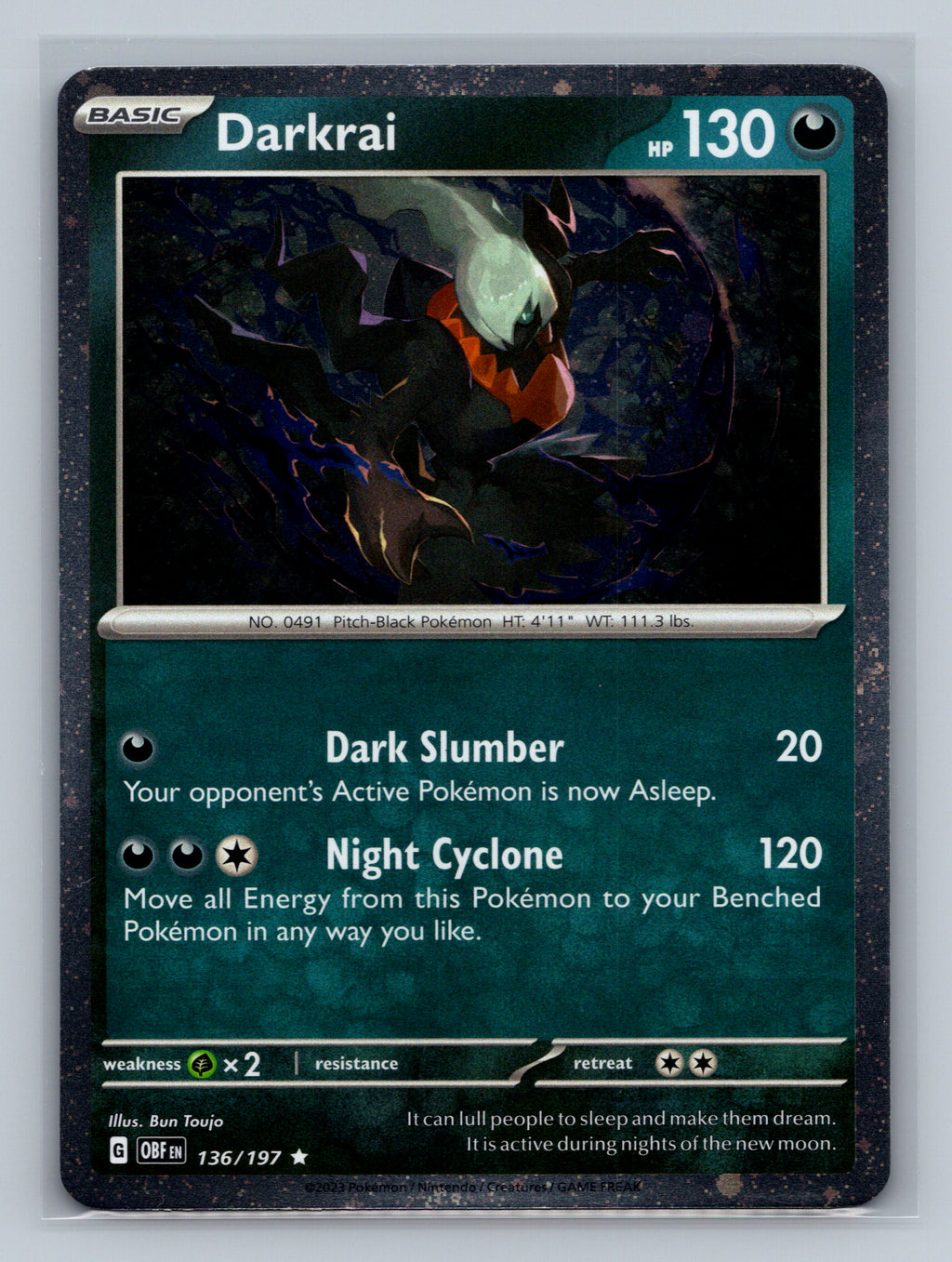 Darkrai (Cosmos Holo)