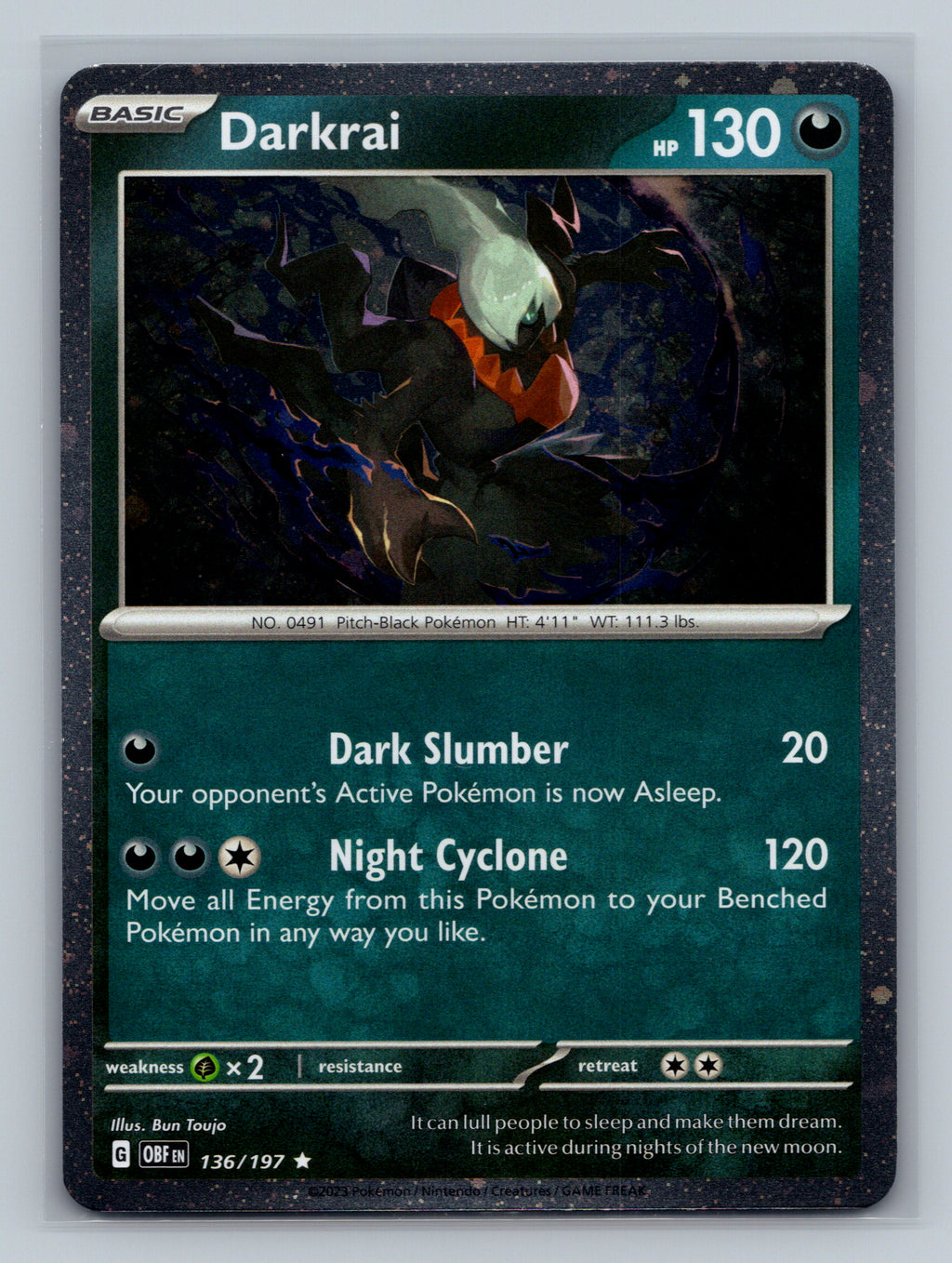 Darkrai (Cosmos Holo)