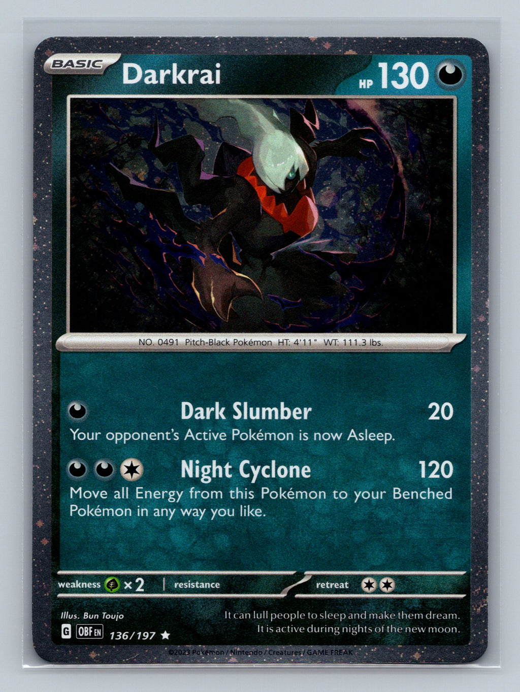 Darkrai (Cosmos Holo)