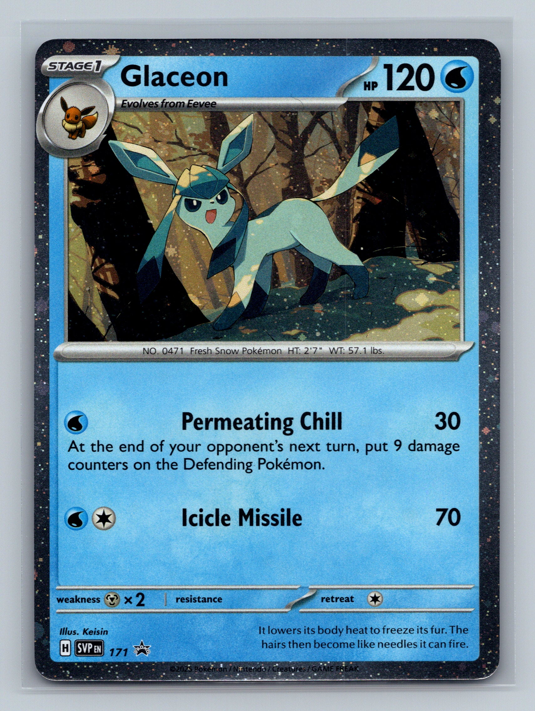 Glaceon - 171 (Cosmos Holo)