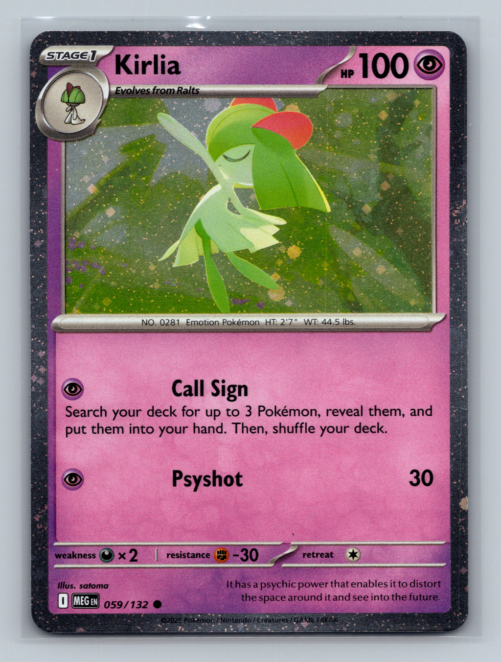 Kirlia (Cosmos Holo)