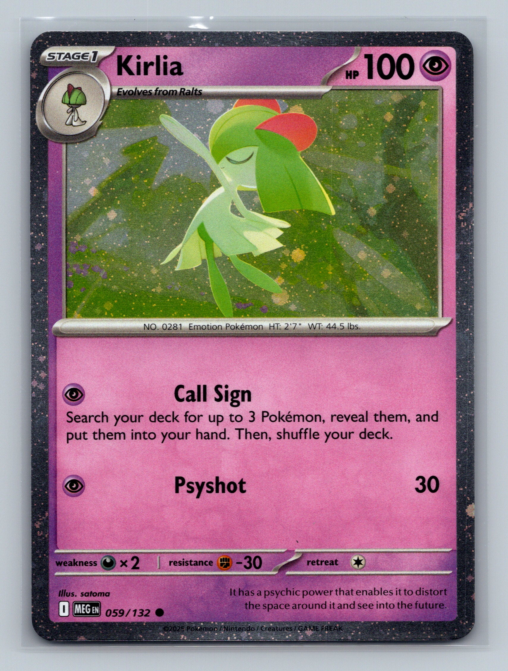Kirlia (Cosmos Holo)