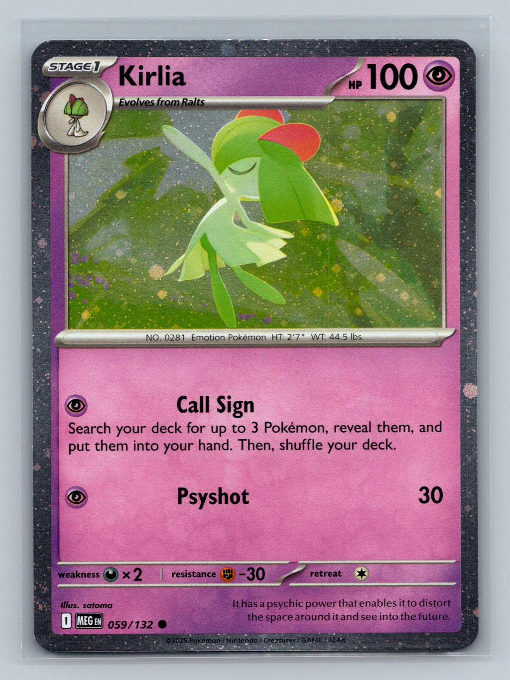 Kirlia (Cosmos Holo)
