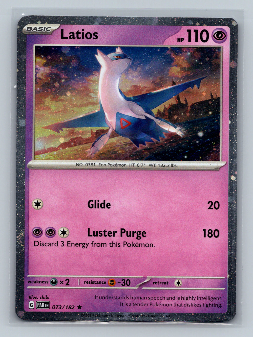 Latios - 073/182 (Cosmos Holo)