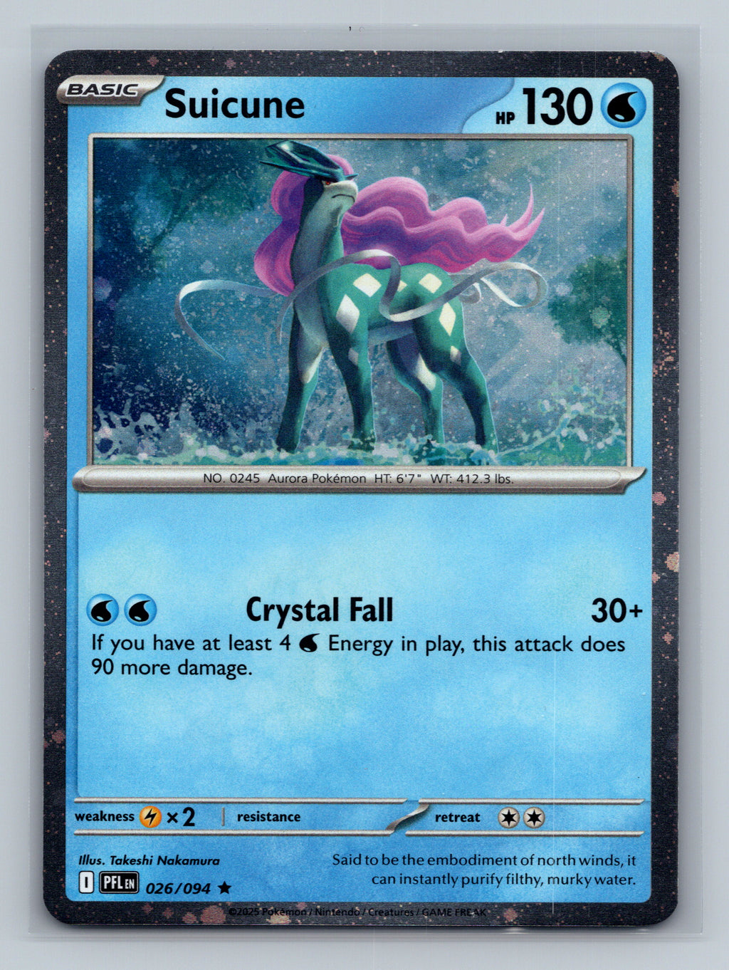 Suicune (Cosmos Holo)