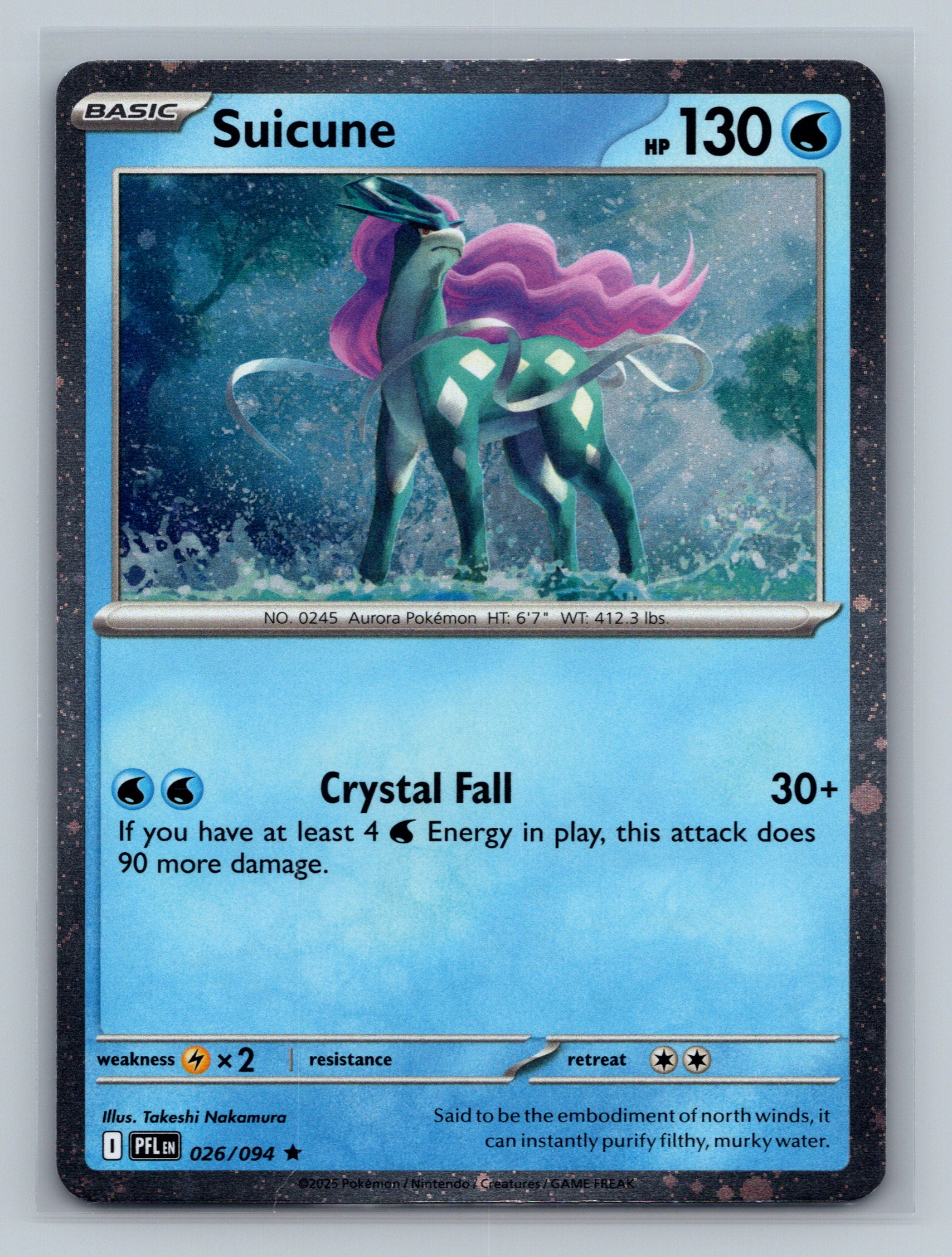 Suicune (Cosmos Holo)