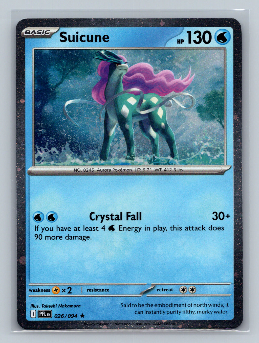Suicune (Cosmos Holo)