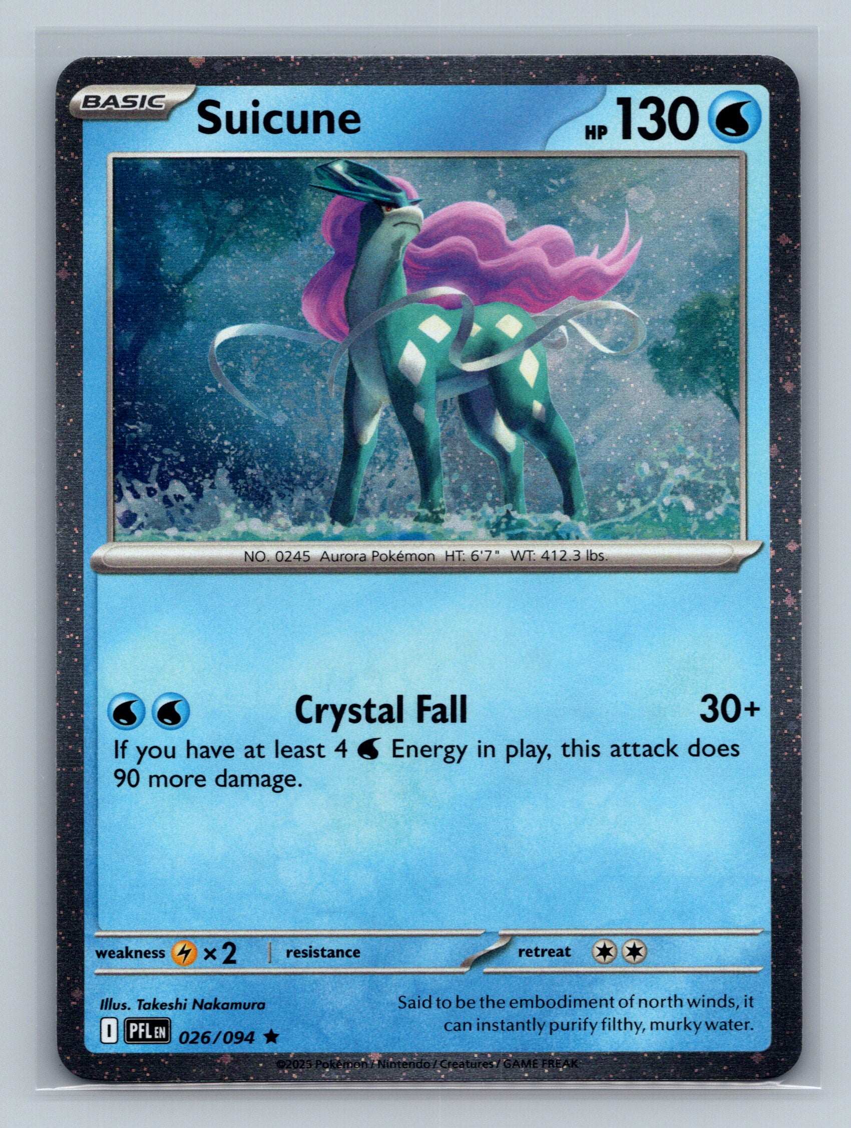 Suicune (Cosmos Holo)