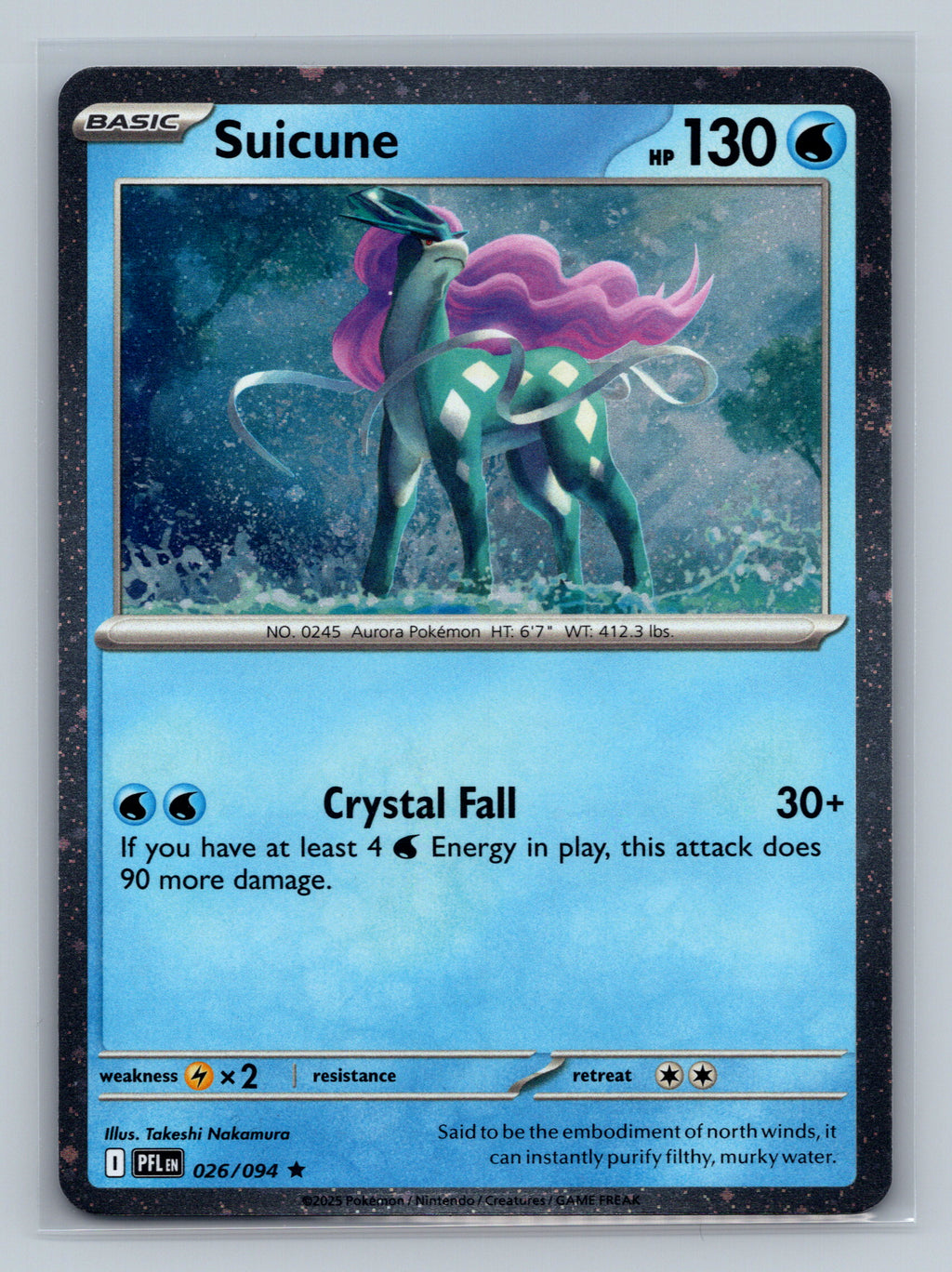 Suicune (Cosmos Holo)