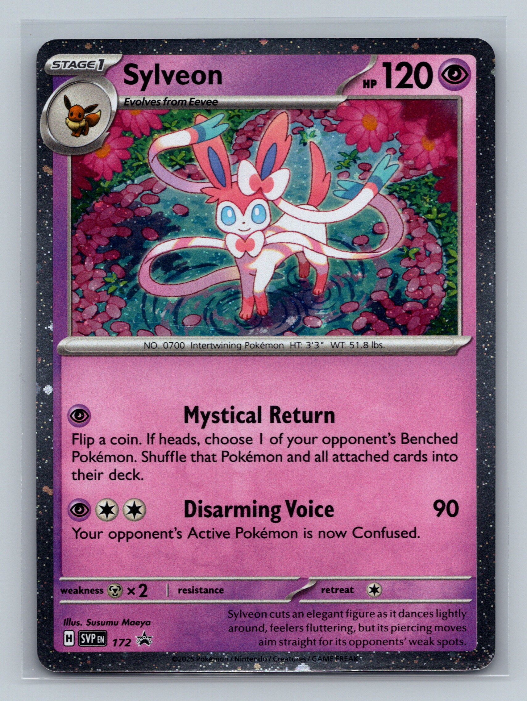 Sylveon - 172 (Cosmos Holo)