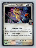 Team Rocket's Meowth (Cosmos Holo)