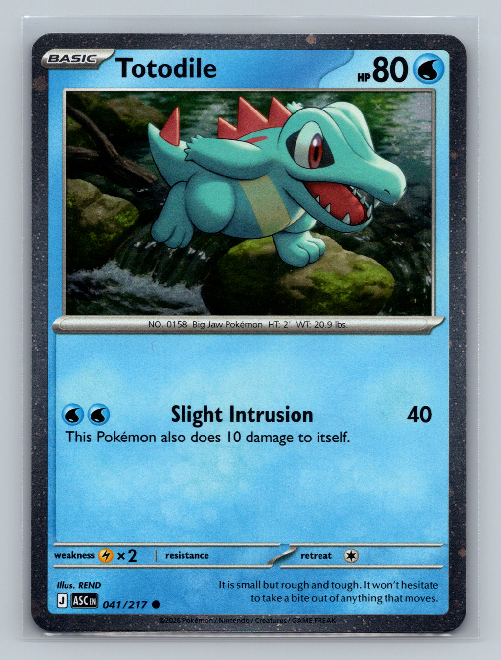Totodile (Cosmos Holo)