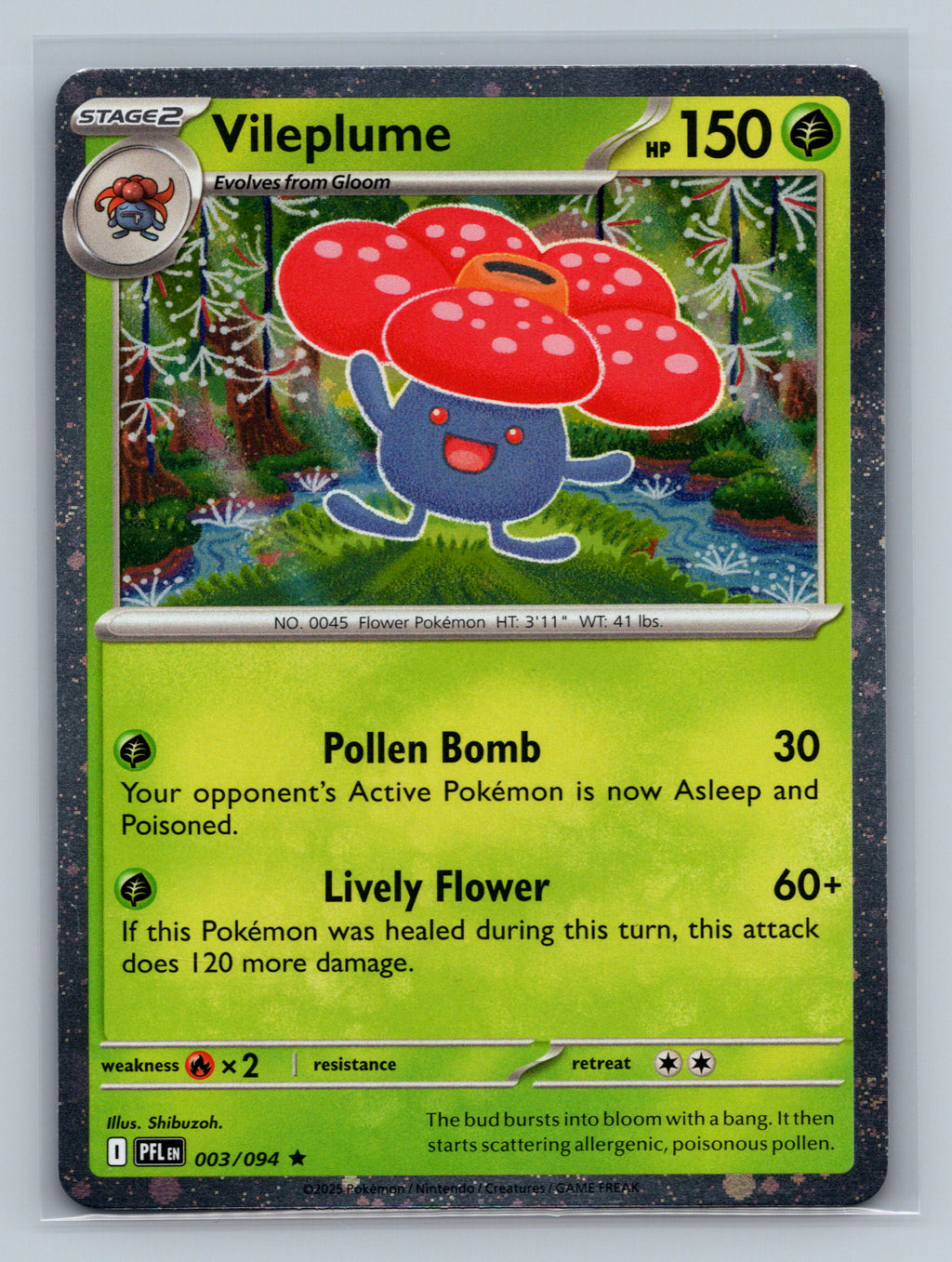Vileplume (Cosmos Holo)