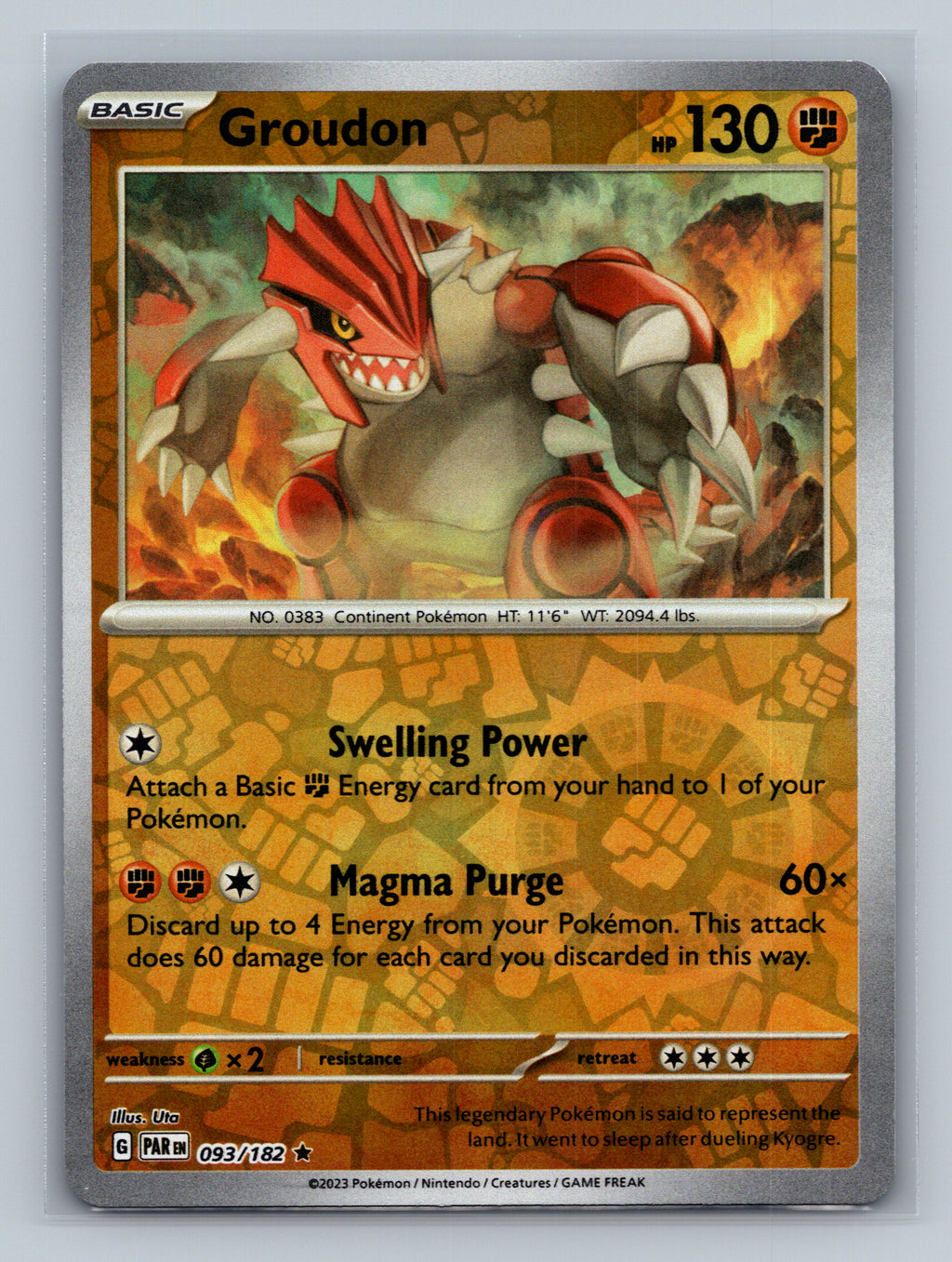 Groudon - 093/182
