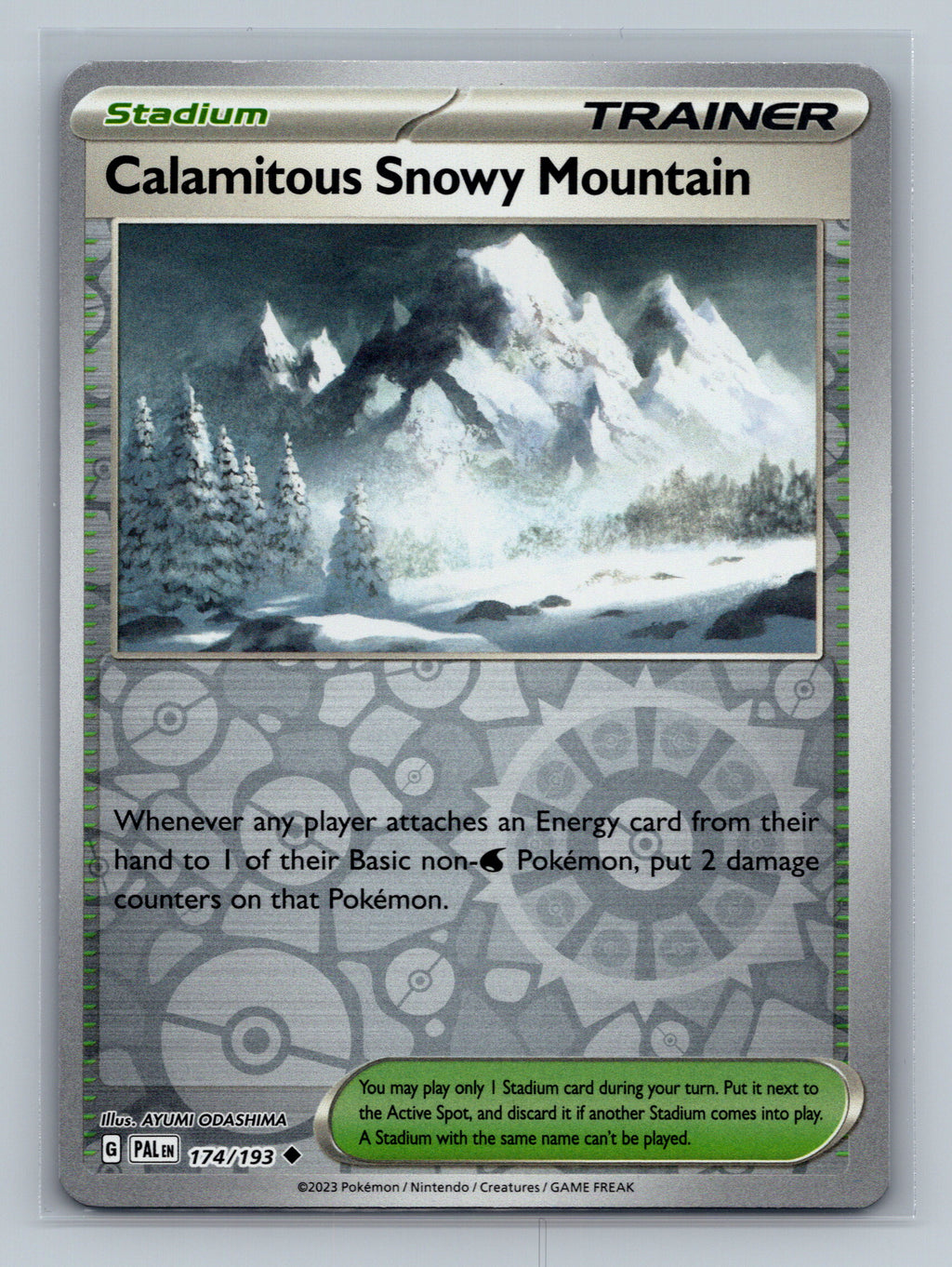 Calamitous Snowy Mountain