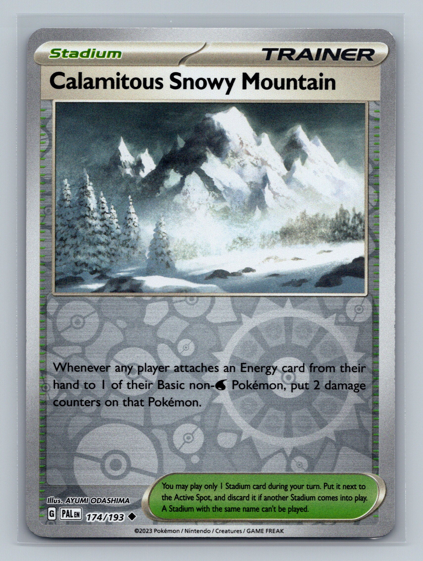 Calamitous Snowy Mountain