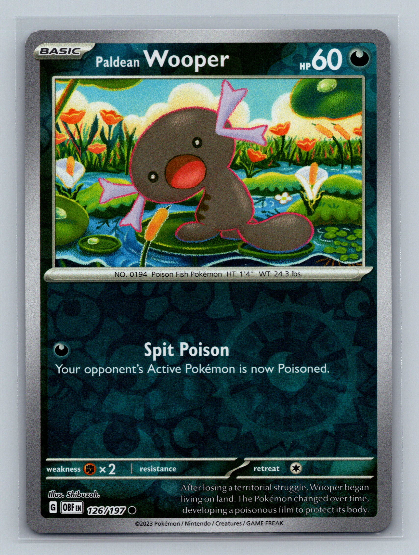 Paldean Wooper - 126/197