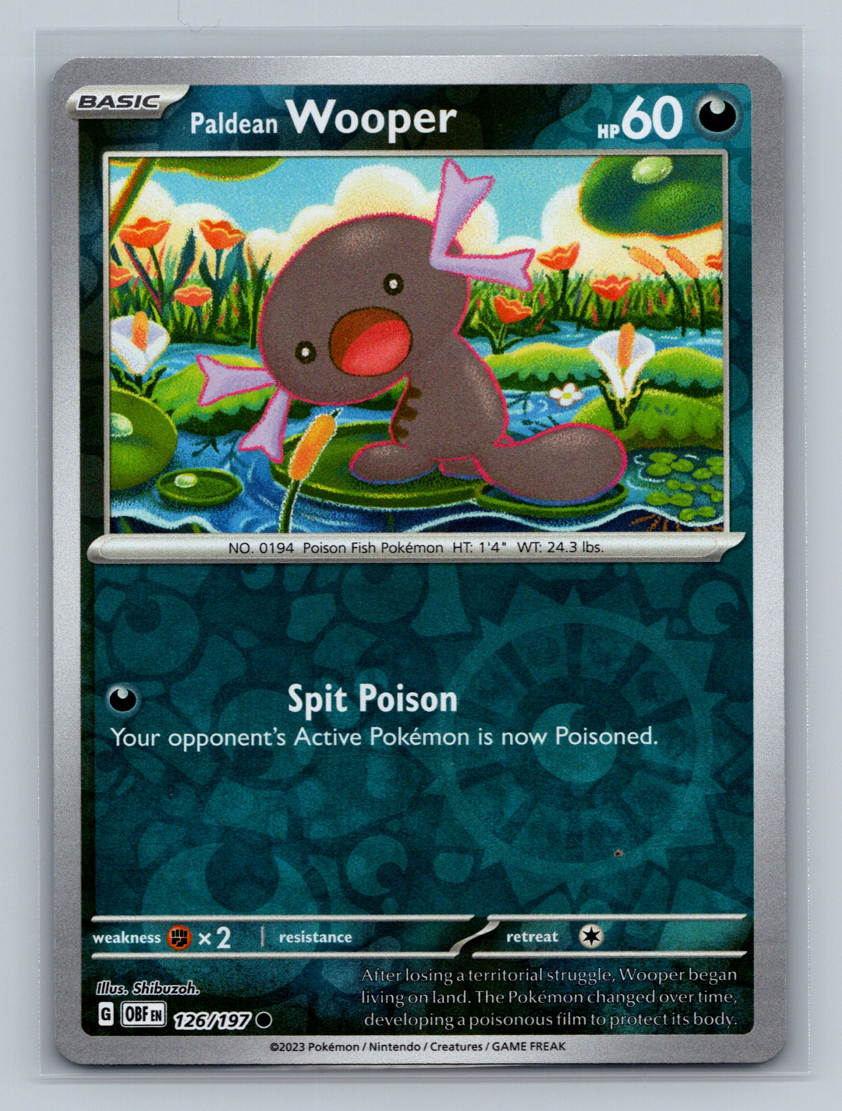 Paldean Wooper - 126/197