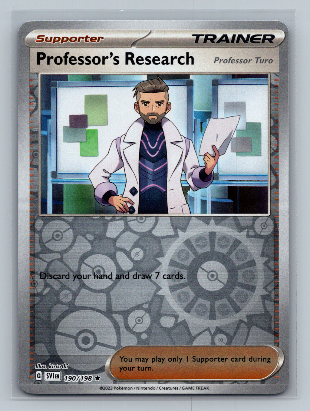 Professor's Research [Professor Turo] - 190/198