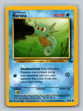 Horsea 49/62 FO Pokemon Card English Unlimited Near Mint