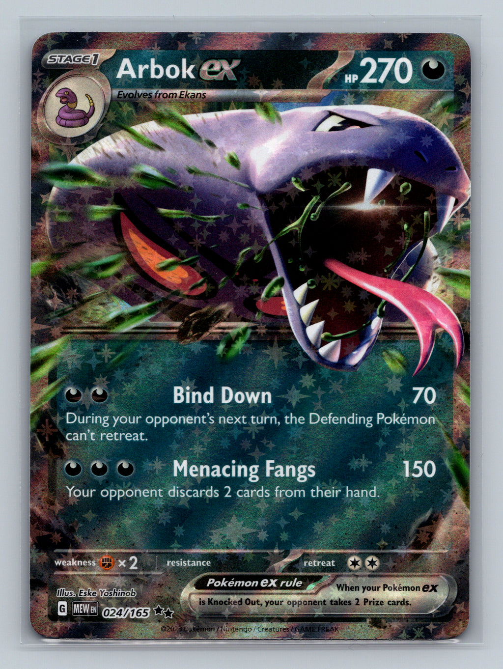 Arbok ex - 024/165