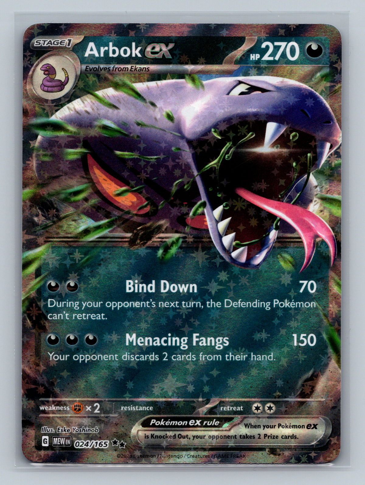 Arbok ex - 024/165