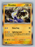 Miraidon 080/198 SVI Pokemon Card English Holofoil Near Mint