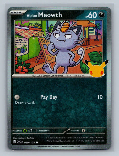 Alolan Meowth - 089/128