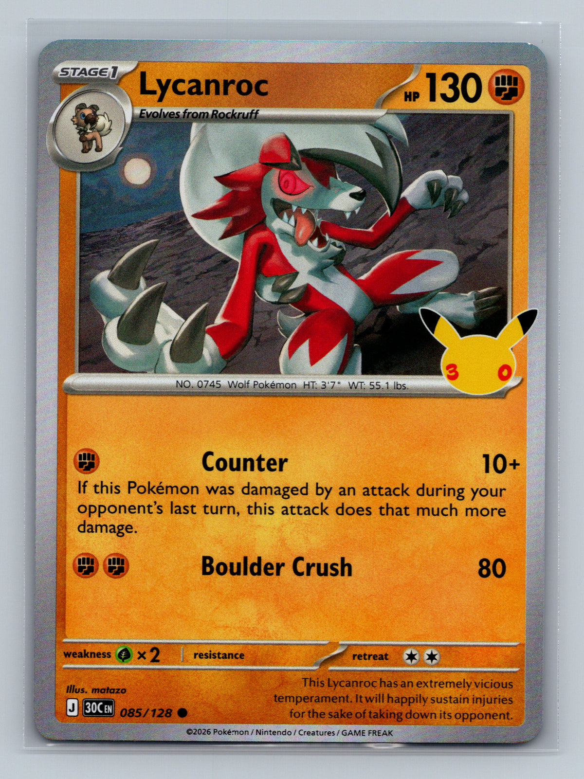 Lycanroc - 085/128
