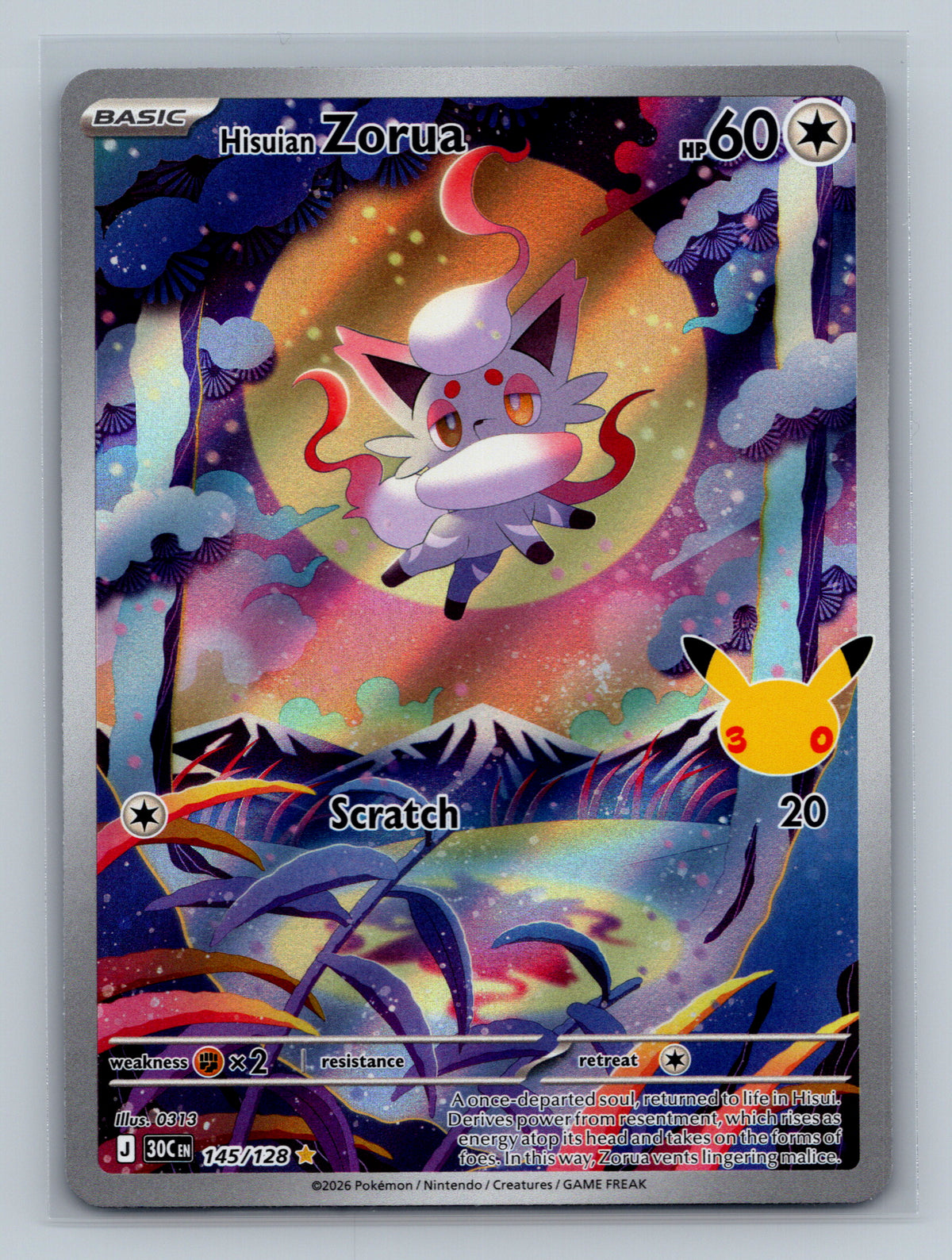 Hisuian Zorua - 145/128