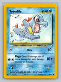 Totodile (80) 80/111 N1 Pokemon Card English Unlimited Lightly Played