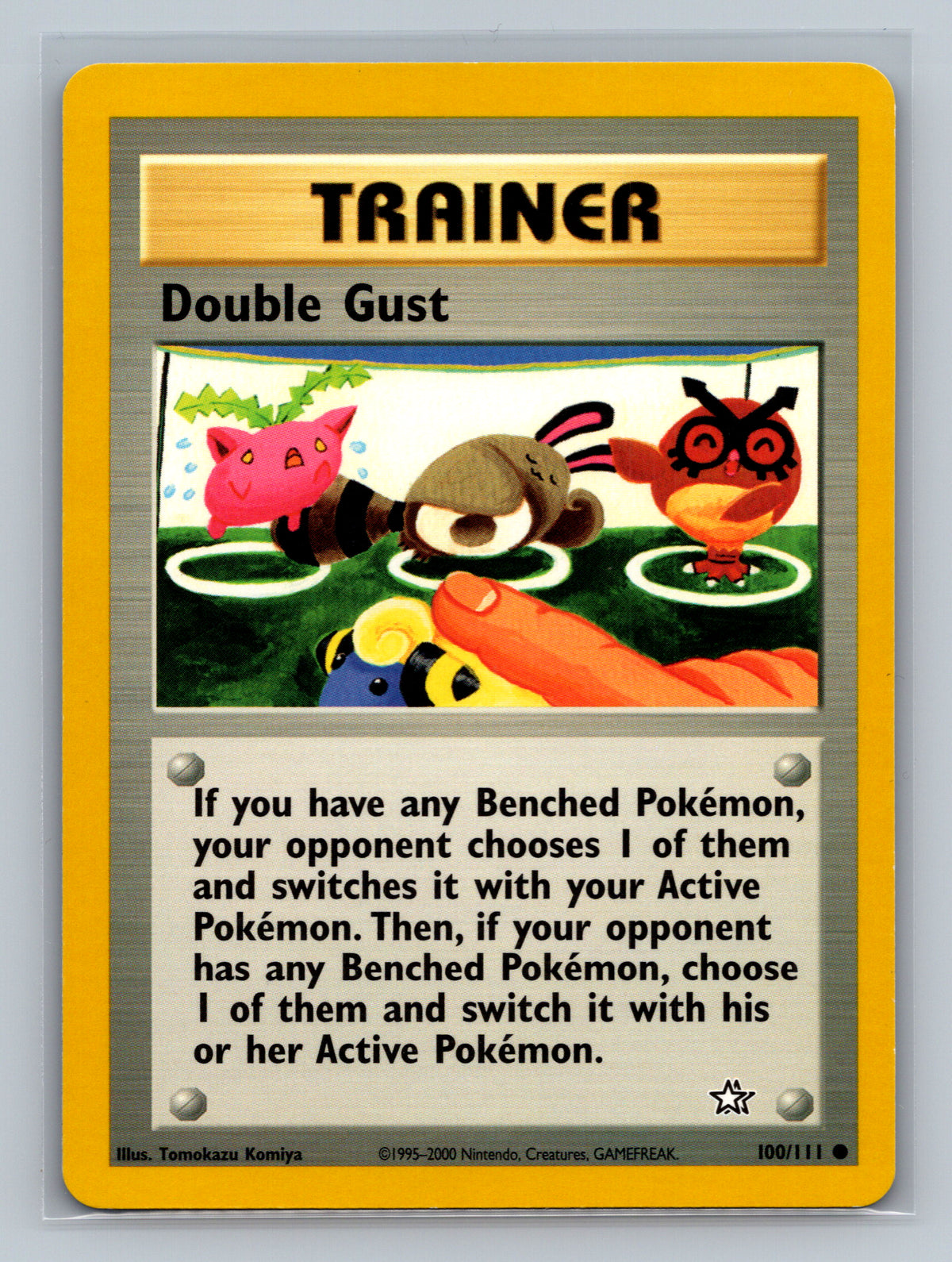 Double Gust 100/111 N1 Pokemon Card English Unlimited Lightly Played