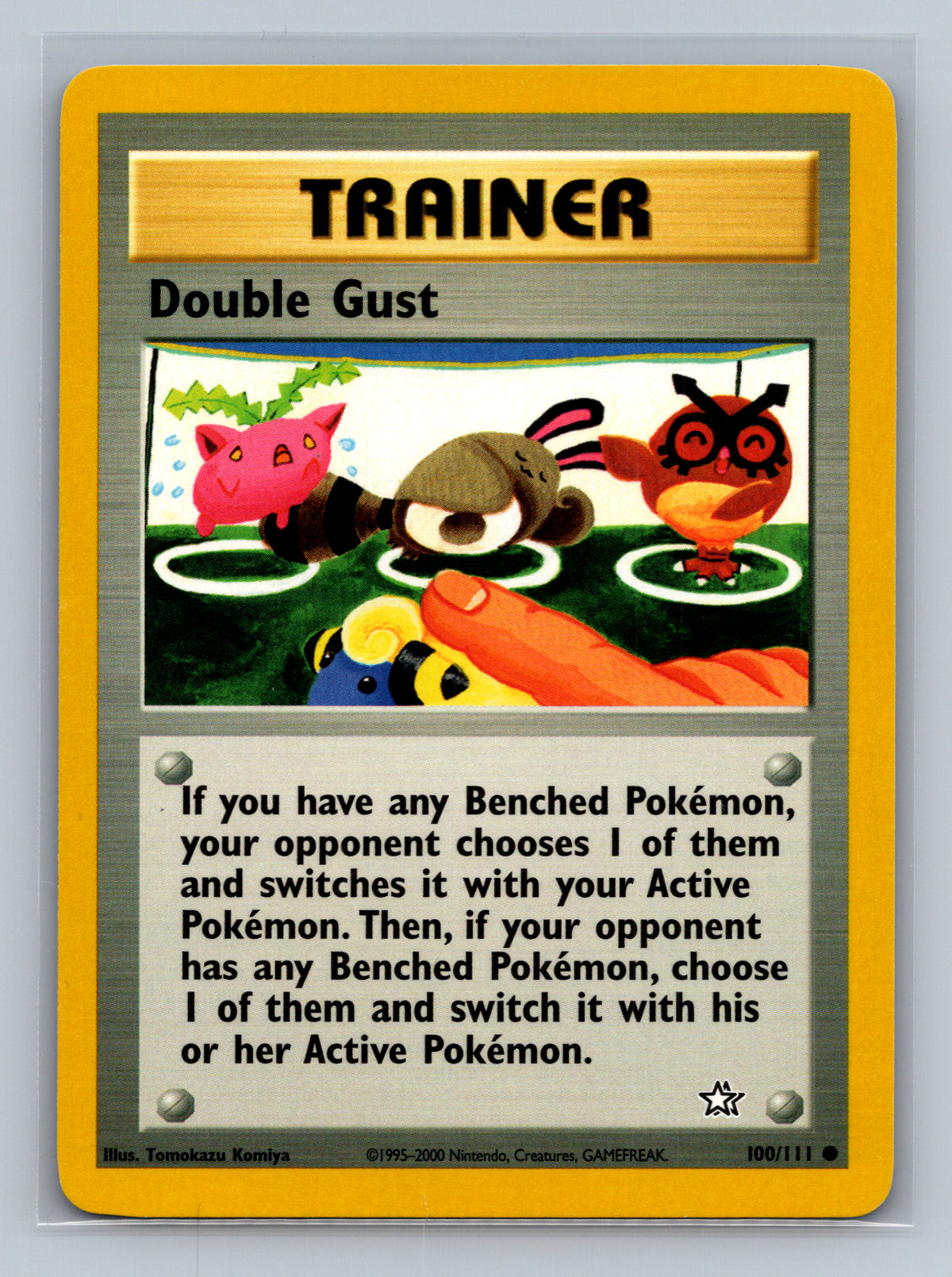 Double Gust 100/111 N1 Pokemon Card English Unlimited Lightly Played
